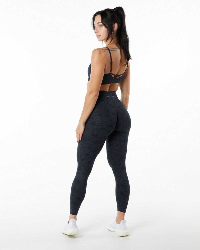 Leggins Alphalete Surface Power Mujer Negros | Mexico-701249