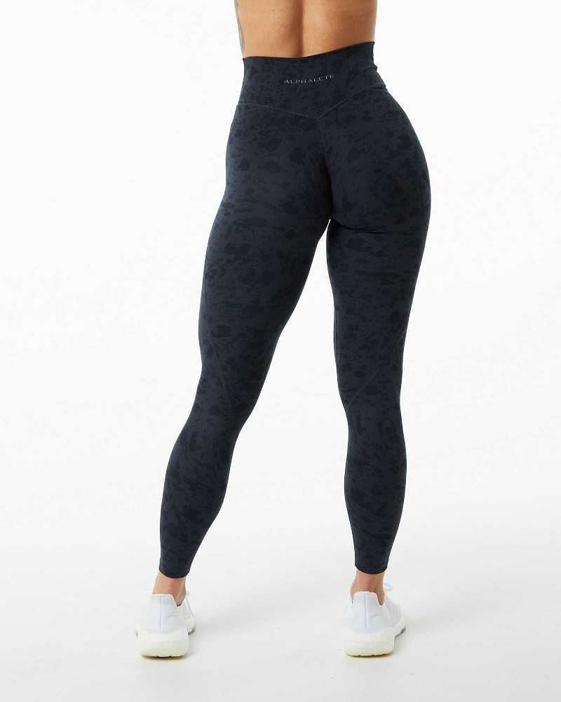 Leggins Alphalete Surface Power Mujer Negros | Mexico-701249