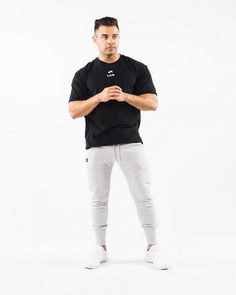 Pantalones Jogger Alphalete Academy Club Hombre Grises | Mexico-749038