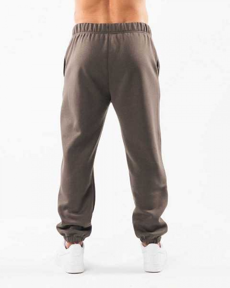 Pantalones Jogger Alphalete Academy Relaxed Hombre Marrom | Mexico-741023