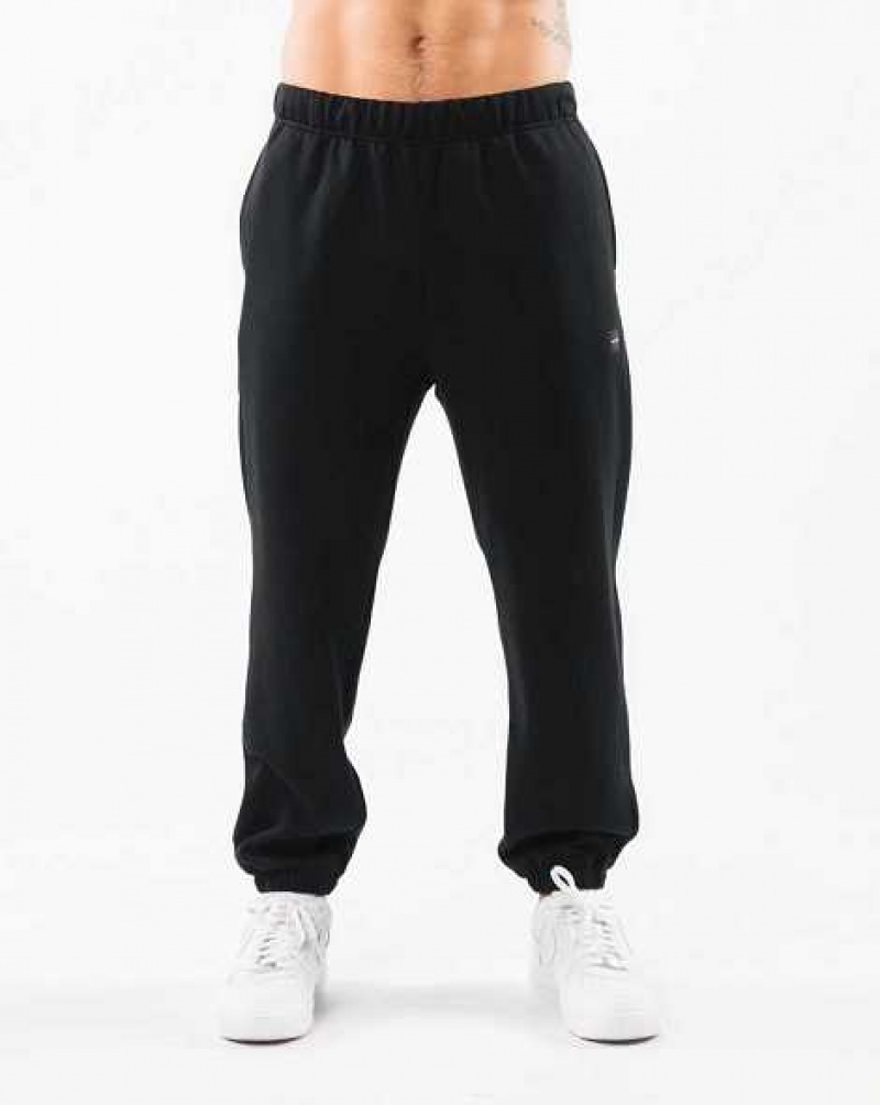 Pantalones Jogger Alphalete Academy Relaxed Hombre Negros | Mexico-703541