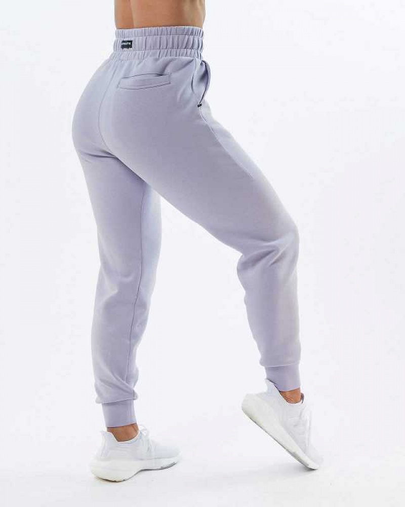 Pantalones Jogger Alphalete ELMTS Cuffed Mujer Morados | Mexico-548136