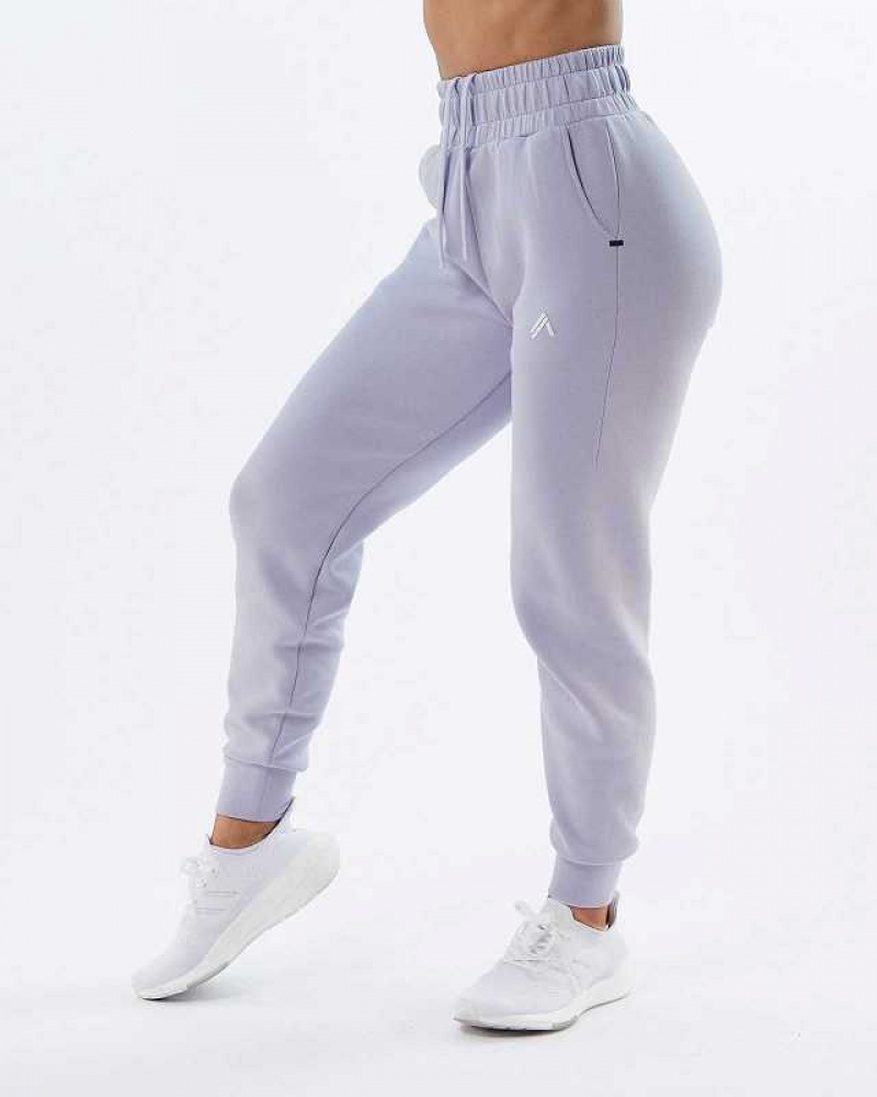 Pantalones Jogger Alphalete ELMTS Cuffed Mujer Morados | Mexico-548136