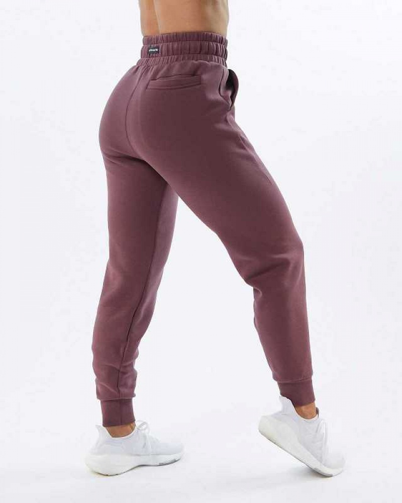 Pantalones Jogger Alphalete ELMTS Cuffed Mujer Morados | Mexico-643017