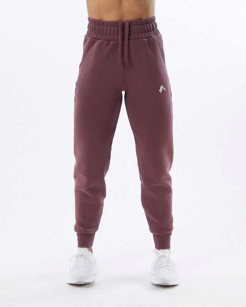 Pantalones Jogger Alphalete ELMTS Cuffed Mujer Morados | Mexico-643017