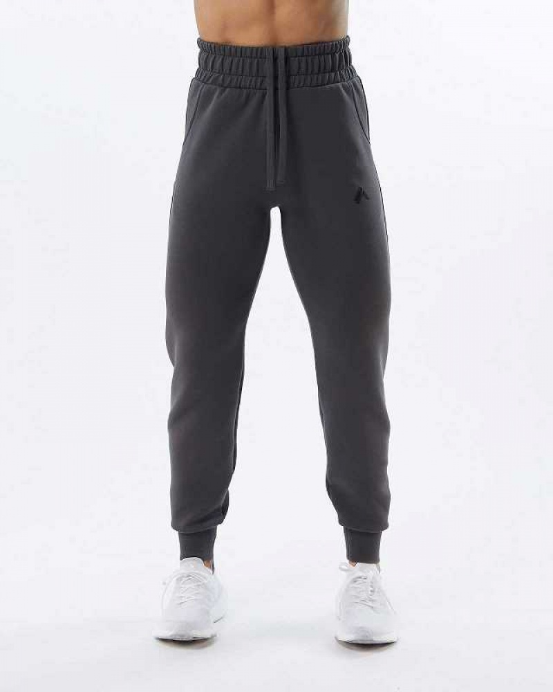 Pantalones Jogger Alphalete ELMTS Cuffed Mujer Grises | Mexico-528012