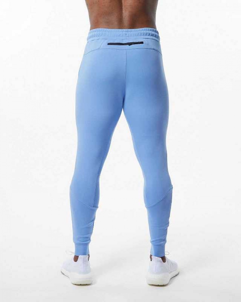 Pantalones Jogger Alphalete ELMTS Cuffed Hombre Azules Claro | Mexico-623180