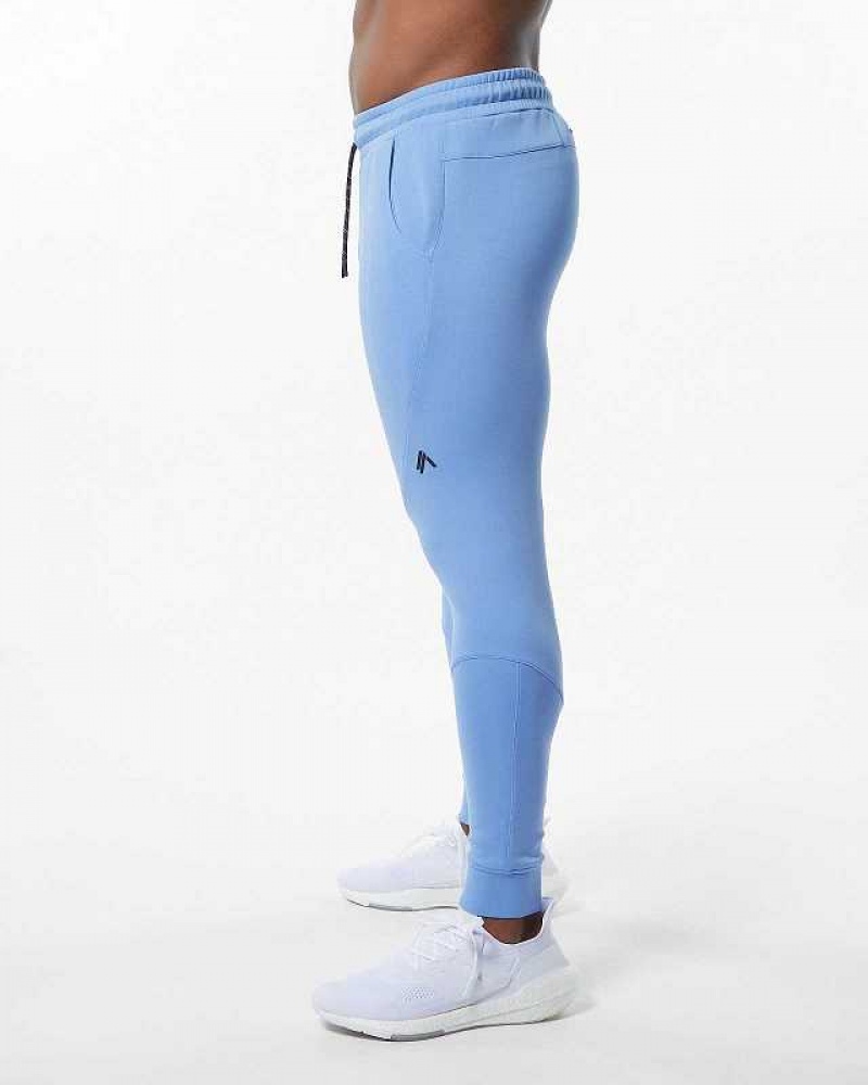 Pantalones Jogger Alphalete ELMTS Cuffed Hombre Azules Claro | Mexico-623180