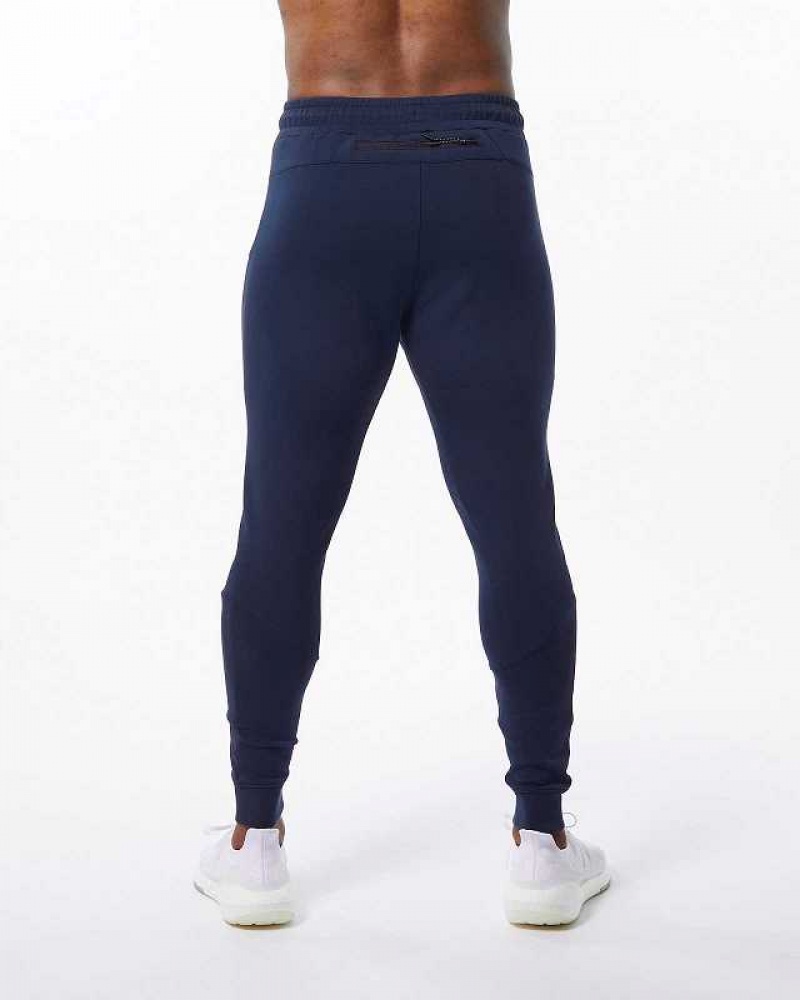 Pantalones Jogger Alphalete ELMTS Cuffed Hombre Azules | Mexico-934571