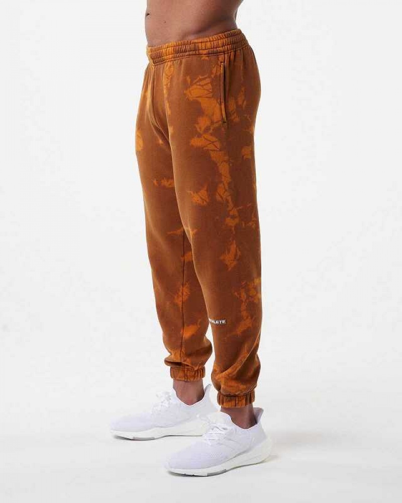 Pantalones Jogger Alphalete HCTS Hombre Marrom | Mexico-348715