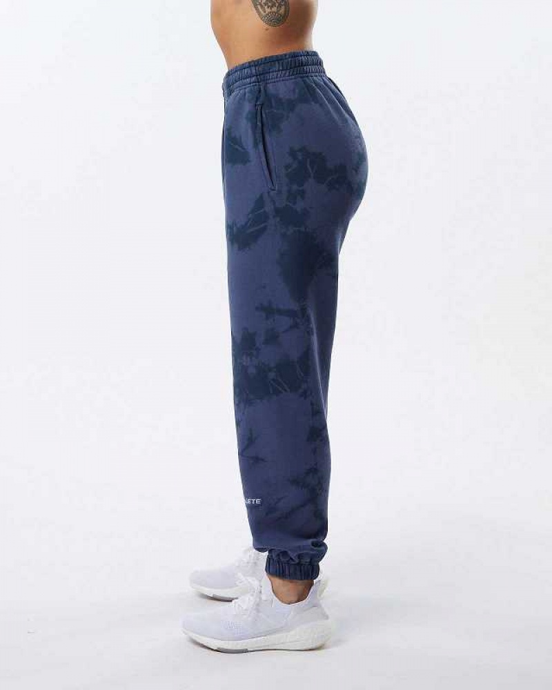 Pantalones Jogger Alphalete HCTS Mujer Azules | Mexico-520174