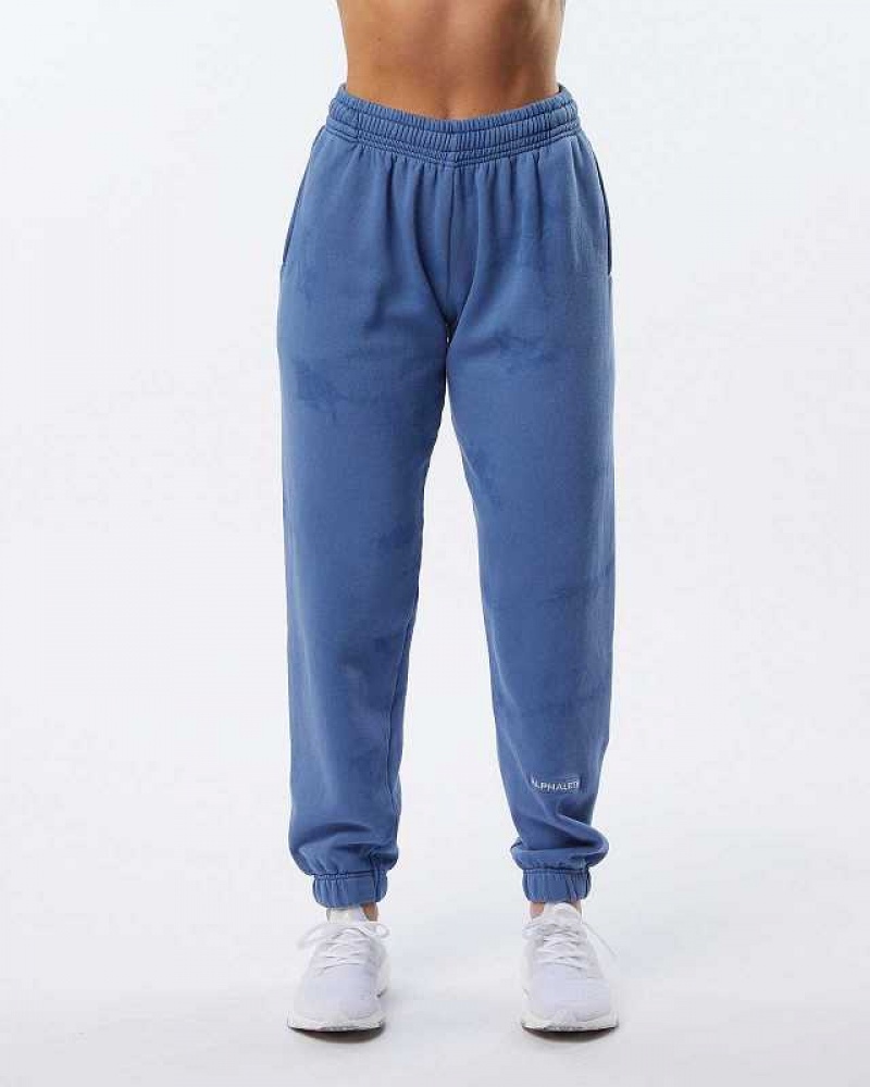 Pantalones Jogger Alphalete HCTS Mujer Azules | Mexico-964280