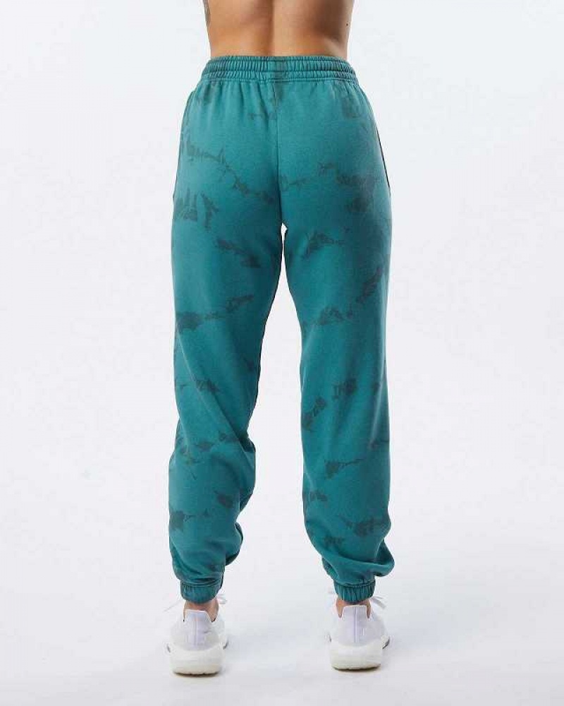 Pantalones Jogger Alphalete HCTS Mujer Azules | Mexico-653829