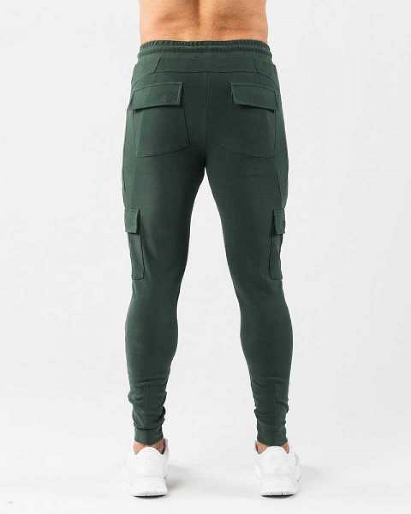 Pantalones Jogger Alphalete Identity Cargo Hombre Verdes | Mexico-946081