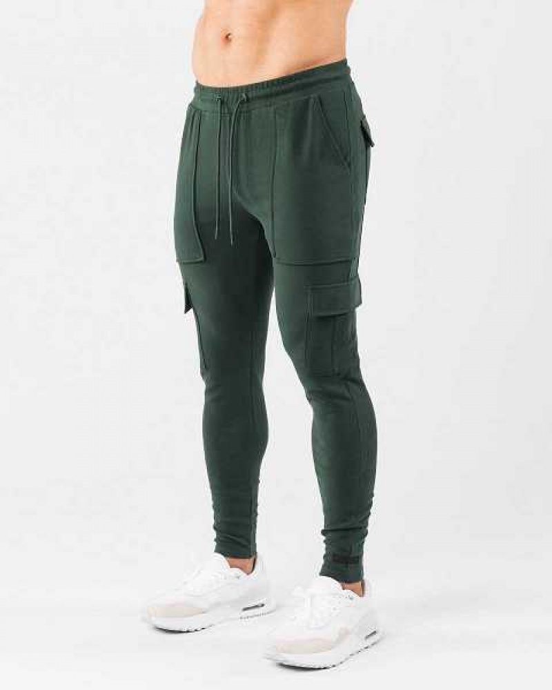 Pantalones Jogger Alphalete Identity Cargo Hombre Verdes | Mexico-946081