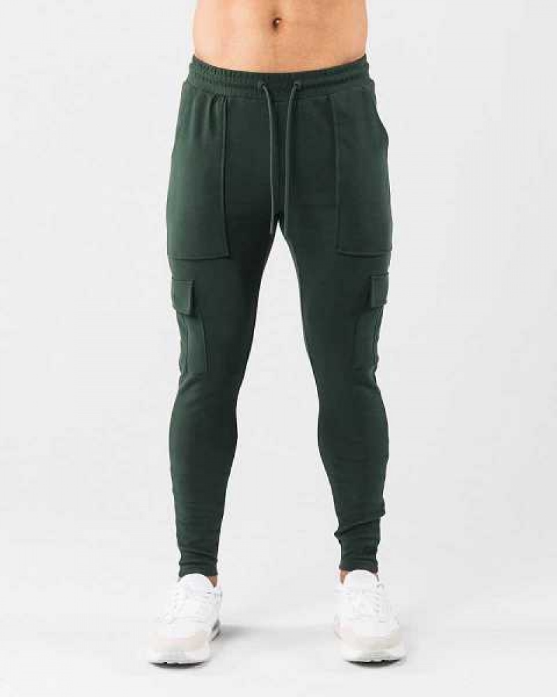 Pantalones Jogger Alphalete Identity Cargo Hombre Verdes | Mexico-946081