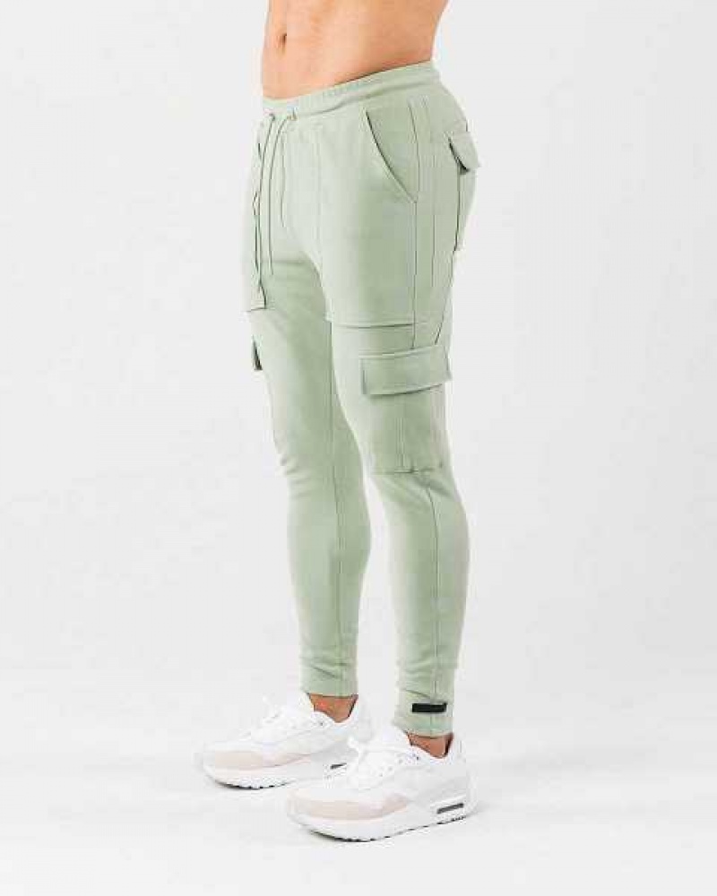 Pantalones Jogger Alphalete Identity Cargo Hombre Verdes | Mexico-016293