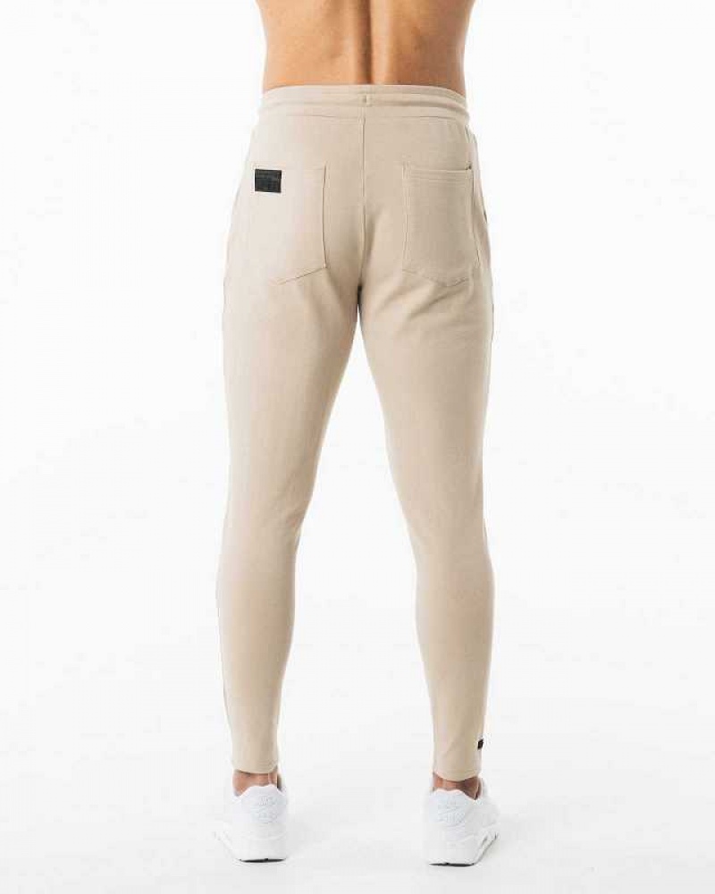 Pantalones Jogger Alphalete Identity Hombre Marrom | Mexico-647153