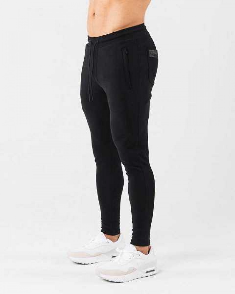 Pantalones Jogger Alphalete Identity Hombre Negros | Mexico-827943