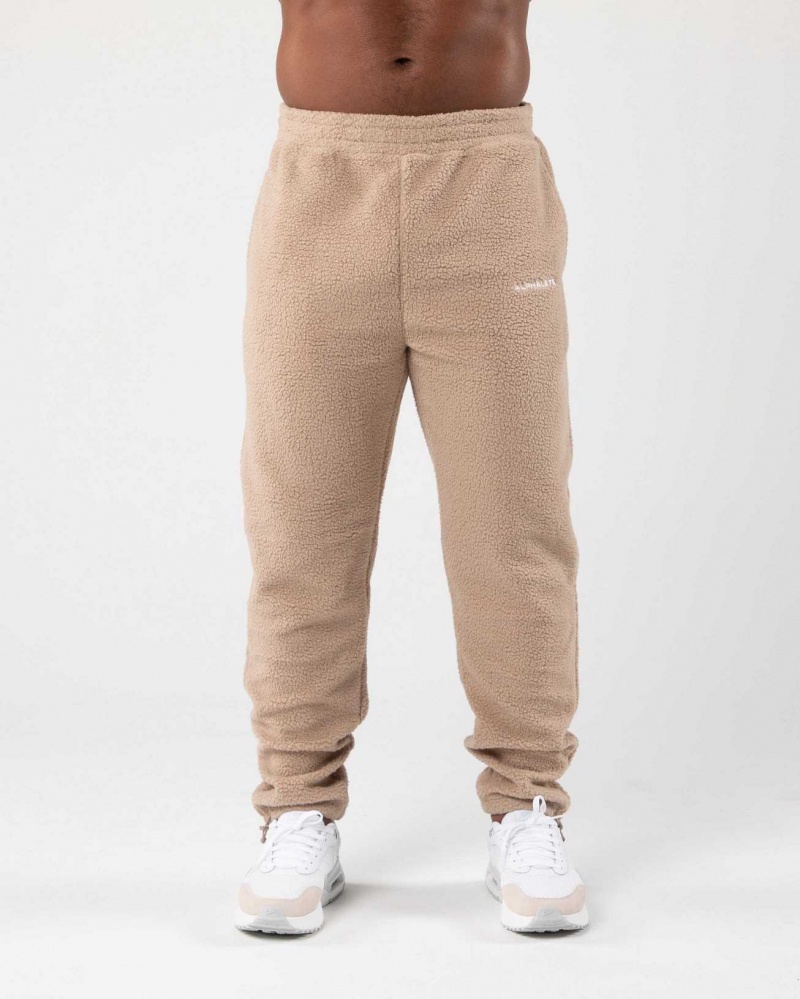 Pantalones Jogger Alphalete King Unisex Marrom | Mexico-346879