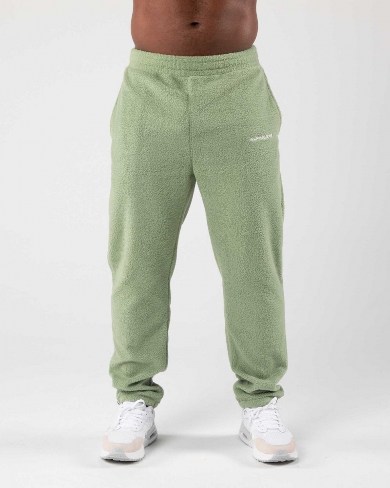 Pantalones Jogger Alphalete King Unisex Verdes | Mexico-635017