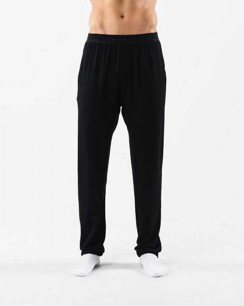 Pantalones Jogger Alphalete Lounge Hombre Negros | Mexico-710249