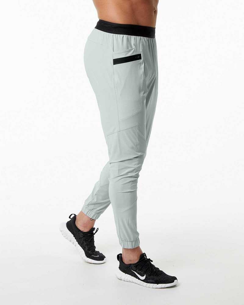 Pantalones Jogger Alphalete Studio Hombre Grises | Mexico-702594