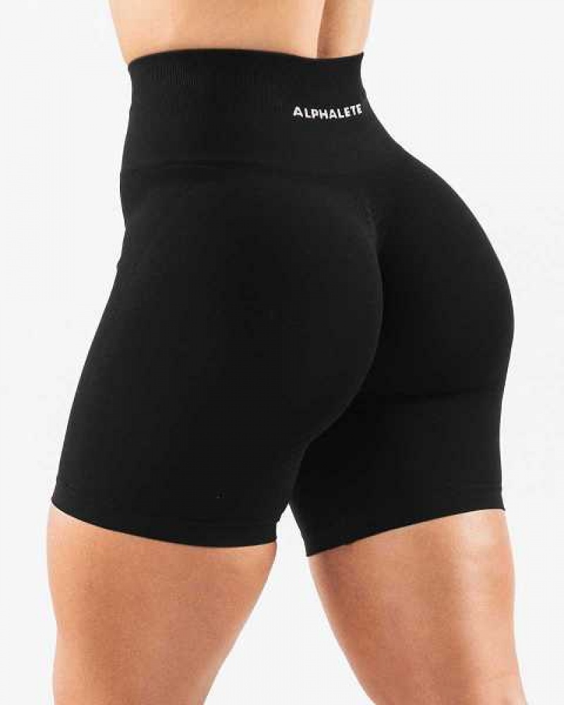 Short Alphalete Amplify 6.5” Mujer Negros | Mexico-432987