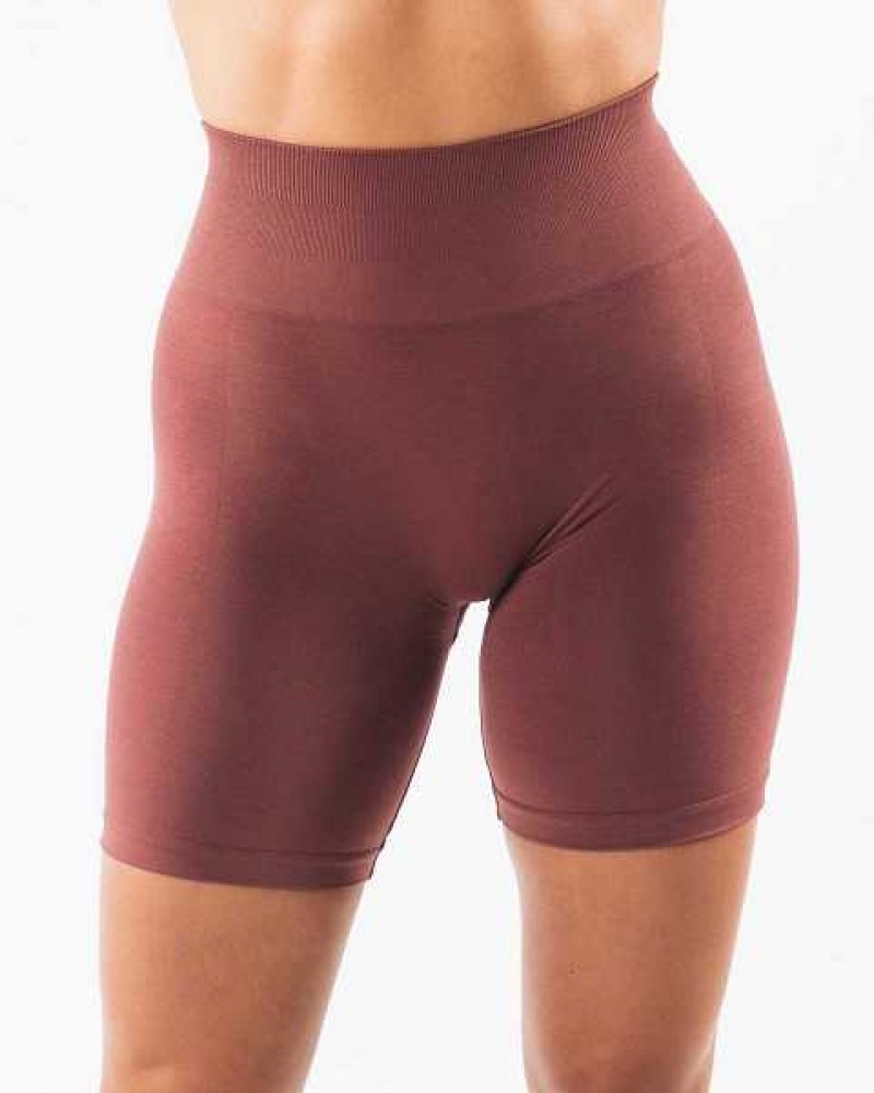 Short Alphalete Amplify 6.5” Mujer Rojos | Mexico-487153