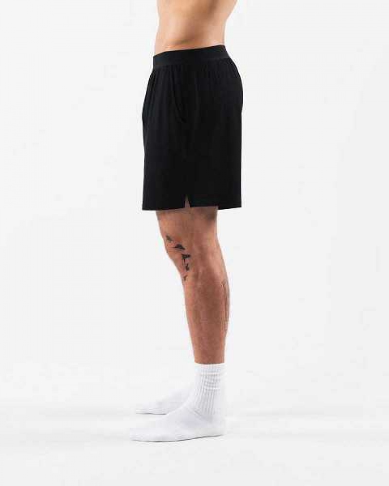 Short Alphalete Lounge Hombre Negros | Mexico-251869