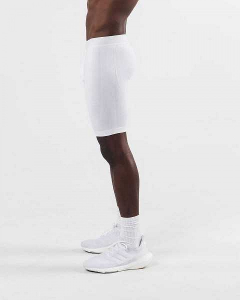 Short Alphalete Reform Compression Hombre Blancos | Mexico-231489