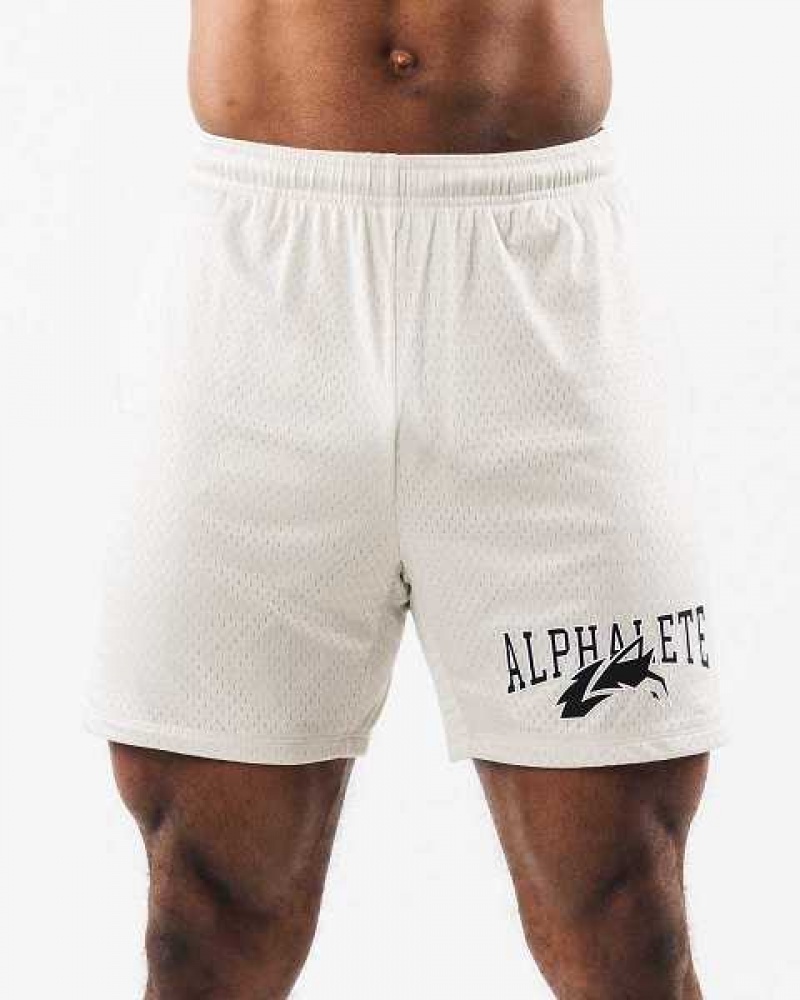 Short Alphalete Wolf Head Mesh 6\