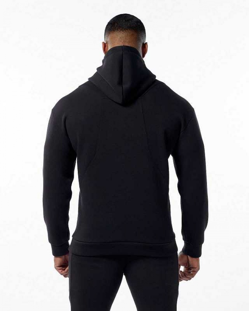 Sudadera con Capucha Alphalete ELMTS Hombre Negros | Mexico-210736