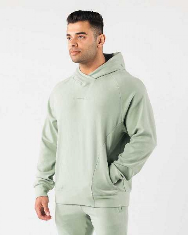 Sudadera con Capucha Alphalete Identity Pro Hombre Verdes | Mexico-843269