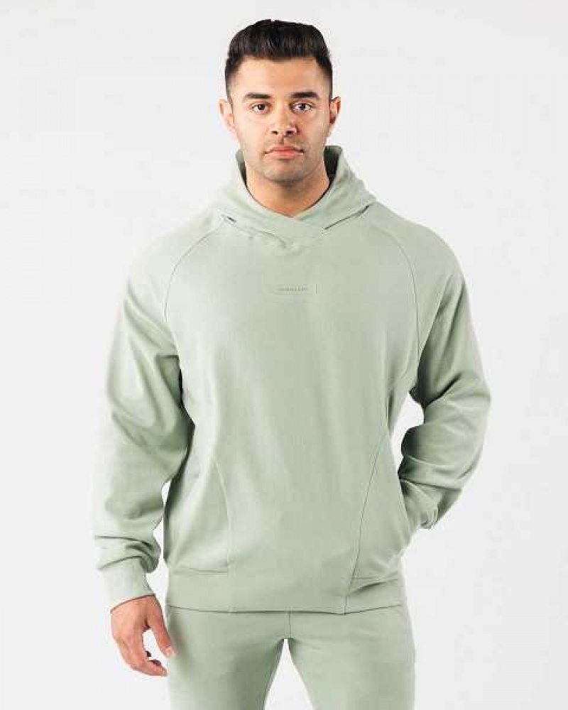 Sudadera con Capucha Alphalete Identity Pro Hombre Verdes | Mexico-843269