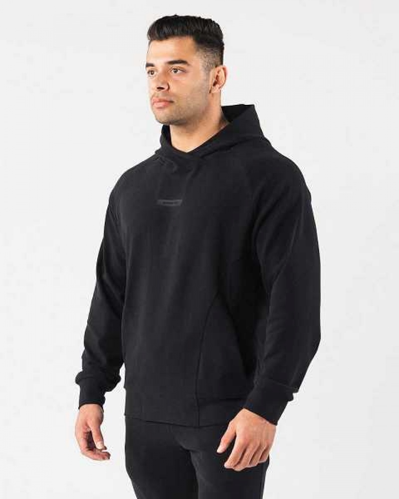 Sudadera con Capucha Alphalete Identity Pro Hombre Negros | Mexico-963801