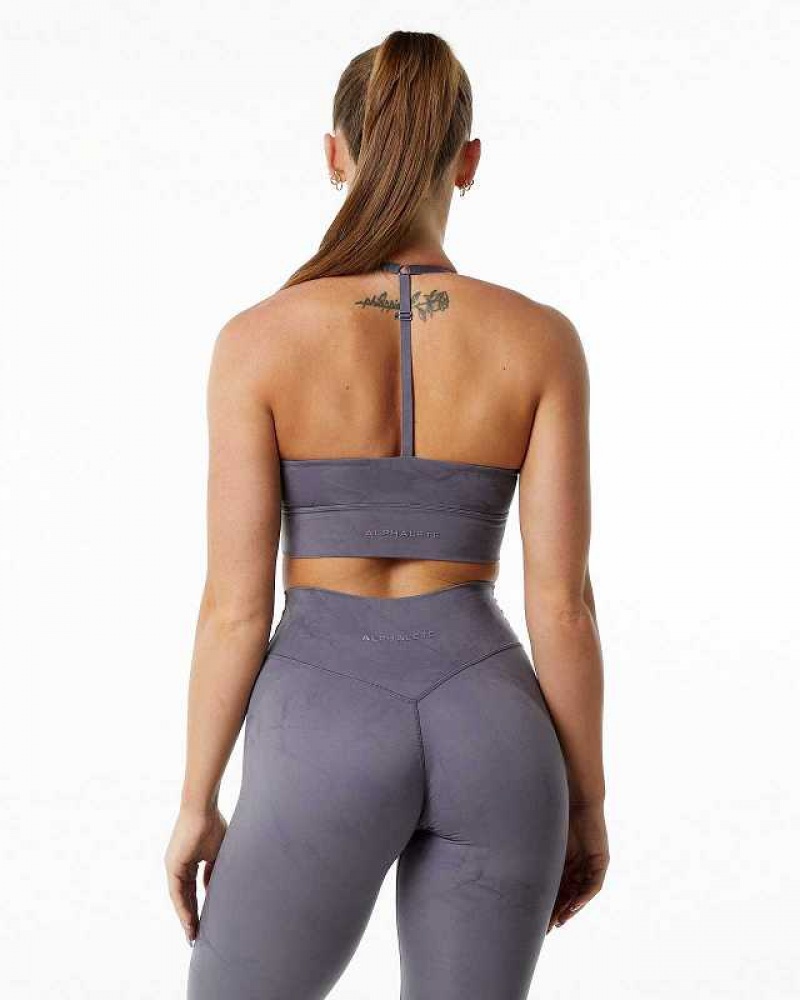 Sujetador Deportivo Alphalete Alphalux Wonder Mujer Morados | Mexico-309745