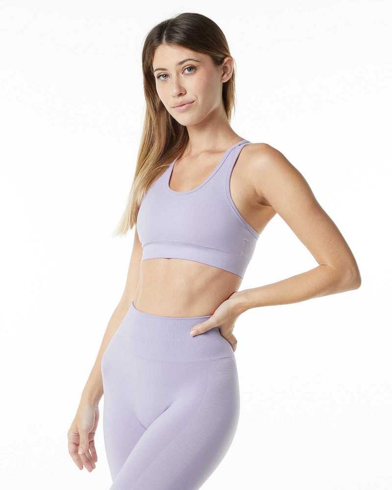 Sujetador Deportivo Alphalete Revival Mujer Morados | Mexico-604398