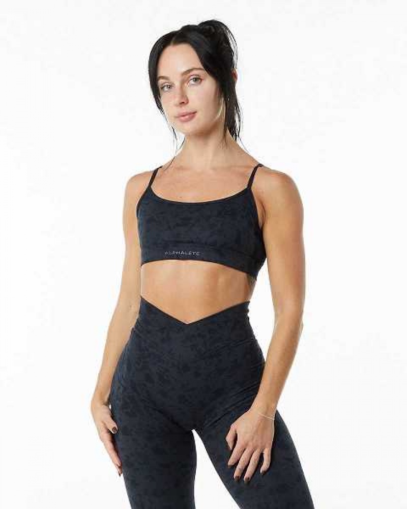 Sujetador Deportivo Alphalete Surface Limitless Mujer Negros | Mexico-706854