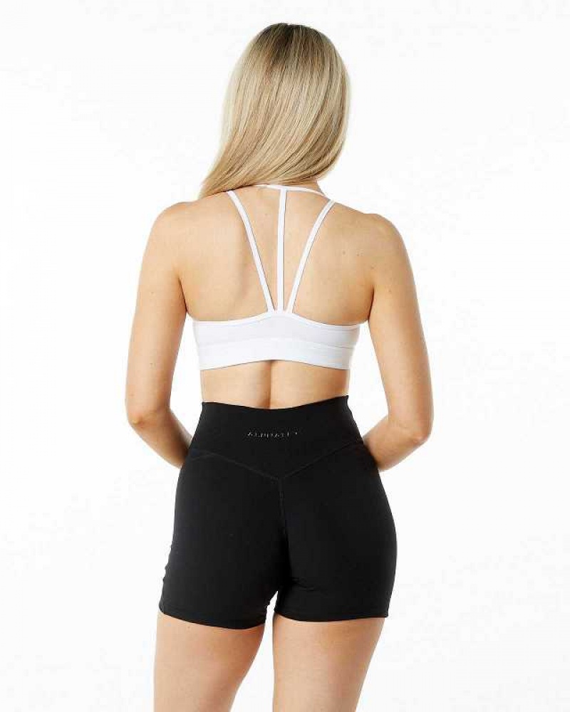 Sujetador Deportivo Alphalete Surface Tri Mujer Blancos | Mexico-918530