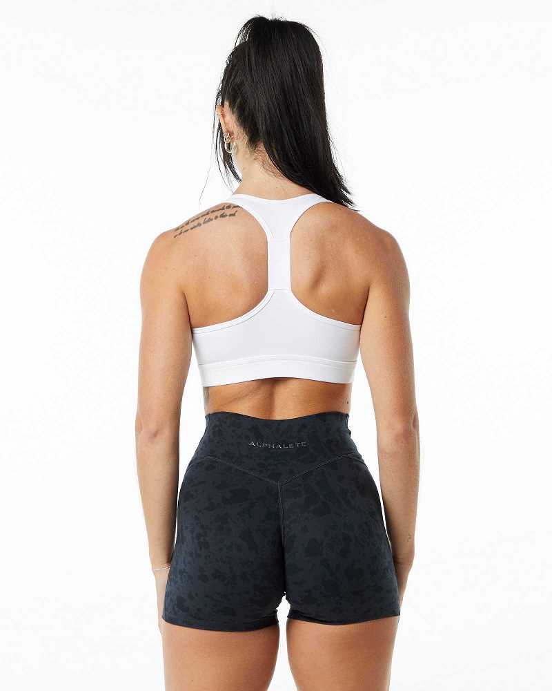 Sujetador Deportivo Alphalete Surface Wrap Mujer Blancos | Mexico-974538