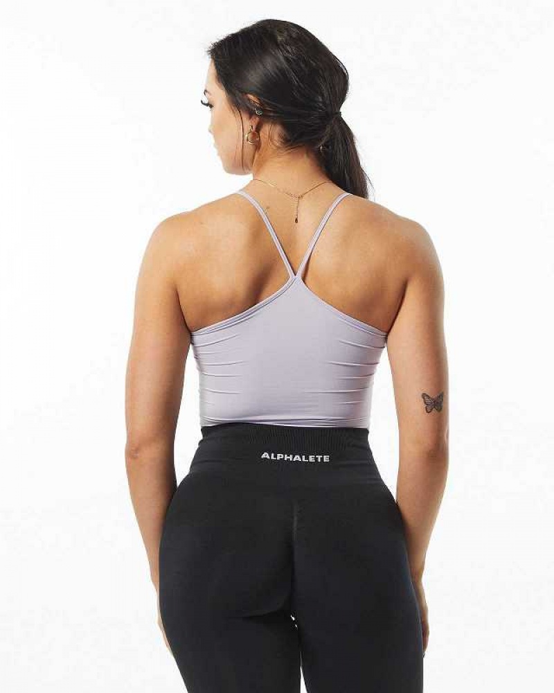 Tank Top Alphalete Ultrasoft Camisole Mujer Morados | Mexico-627893