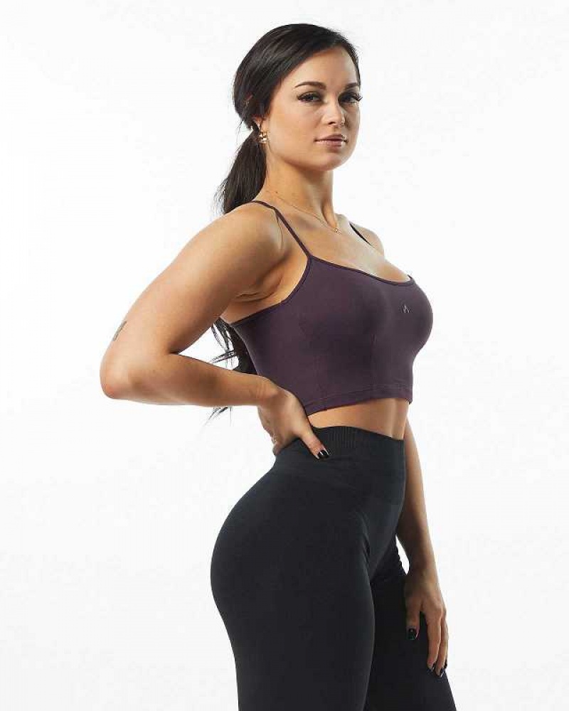 Tank Top Alphalete Ultrasoft Camisole Mujer Morados | Mexico-213549