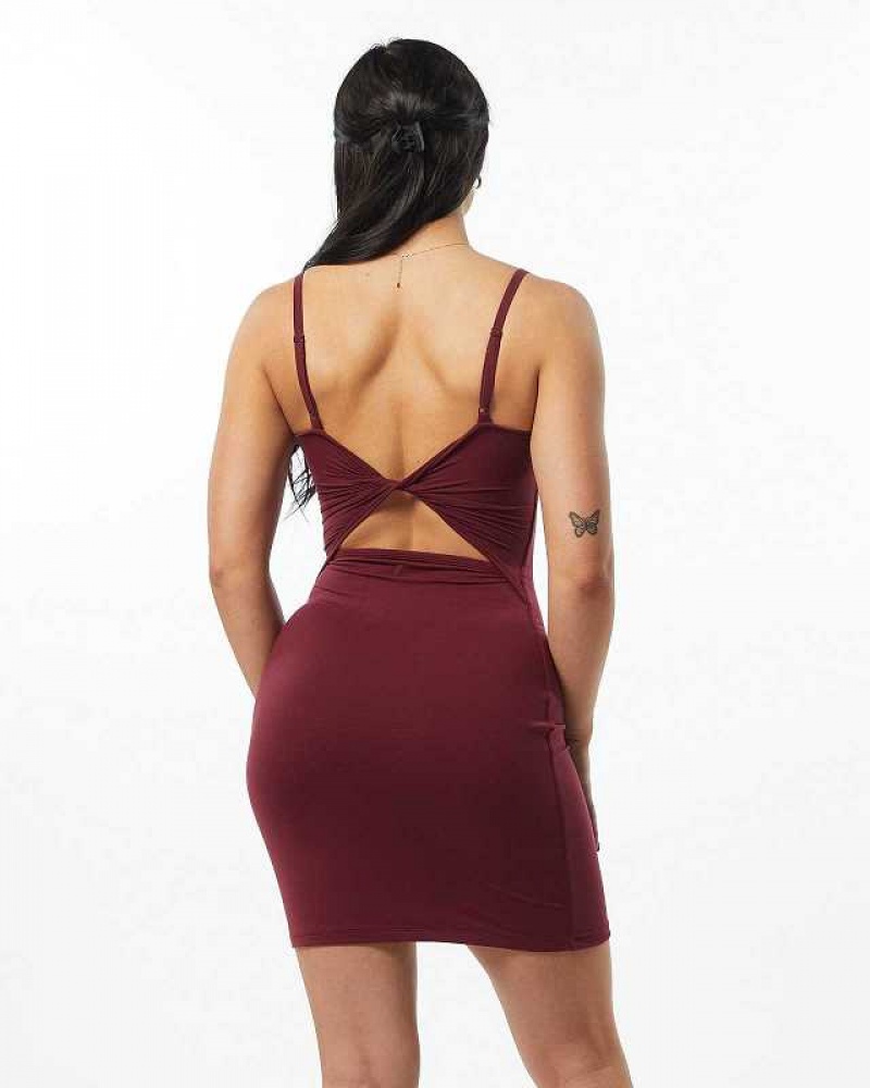 Vestido Alphalete Ultrasoft Allure Mujer Rojos | Mexico-678102